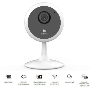 Mostrar detalhes de CAMERA IP 2MP WIFI INTERNA 2.8MM DETECCAO DE MOVIMENTO IR12M MIC BID BRANCA C1C CS-C1C-E0-1E2WF EZVIZ Imagem de CAMERA IP 2MP WIFI INTERNA 2.8MM DETECCAO DE MOVIMENTO IR12M MIC BID BRANCA C1C CS-C1C-E0-1E2WF EZVIZ