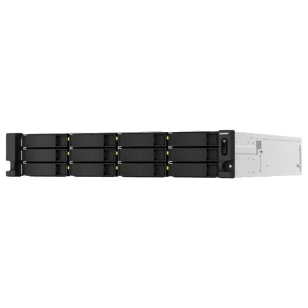 Imagem de STORAGE NAS QNAP 18 BAIAS INTEL XEON E-2336 2 PORTAS 2.5GB 2P 10GB TS-H1887XU-RP-E2336-32G-US