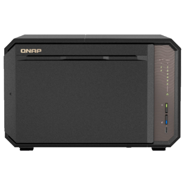 Mostrar detalhes de STORAGE NAS QNAP 6 BAIAS INTEL N150 2 PORTAS 2.5GB - TS-H865-8G Imagem de STORAGE NAS QNAP 6 BAIAS INTEL N150 2 PORTAS 2.5GB - TS-H865-8G