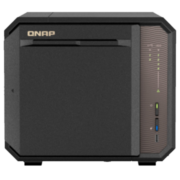 Mostrar detalhes de STORAGE NAS QNAP 4 BAIAS INTEL N150 2 PORTAS 2.5GB - TS-H665-8G Imagem de STORAGE NAS QNAP 4 BAIAS INTEL N150 2 PORTAS 2.5GB - TS-H665-8G