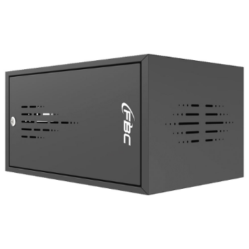 Imagem de MINI RACK DE PAREDE FIBRACEM CFTV EM PLASTICO 5U 370MM - BA0064S00000000