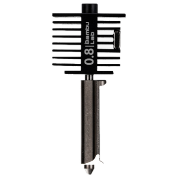 Imagem de HOTEND BICO DE ACO ENDURECIDO 0.8 MM BAMBU LAB PARA  A1, A1 MINI, A2L - FAH021