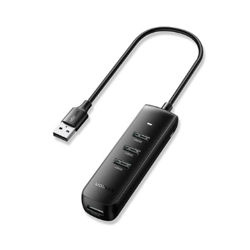 Mostrar detalhes de HUB USB UGREEN COM 4P USB 3.0 PRETO - CM416 Imagem de HUB USB UGREEN COM 4P USB 3.0 PRETO - CM416