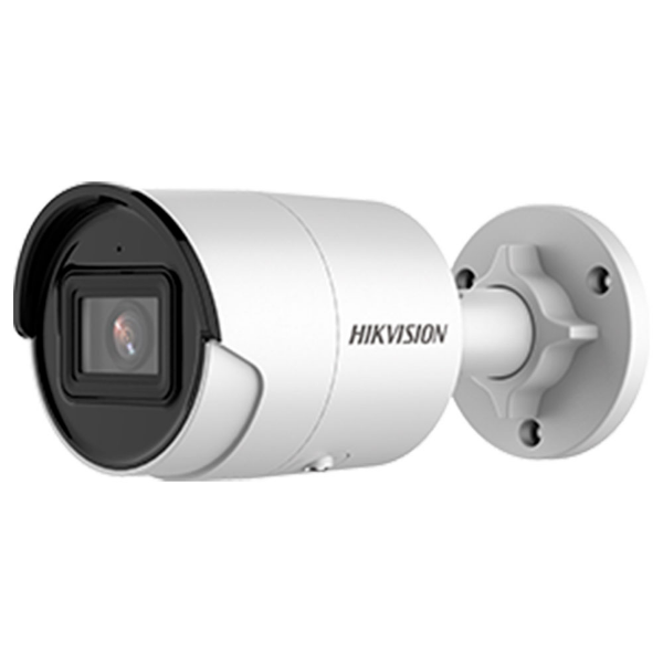 Imagem de Camera Hikvision IP AcuSense 8MP 4K Bullet 2.8mm IR 40m Mic Embutido IP67 DS-2CD2086G2-IU