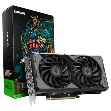 Imagem de PLACA DE VIDEO PCYES GEFORCE RTX 5060 TI 16GB GDDR7 128BITS DUAL FAN PVRTX5060TIB2F16G
