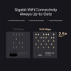 Imagem de ROTEADOR WI-FI 6 GIGABIT DUAL BAND EASYMESH MR80X AX3000 MERCUSYS
