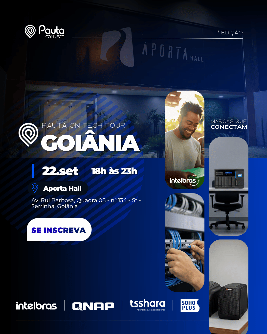 O Pauta Connect está chegando em Goiânia!